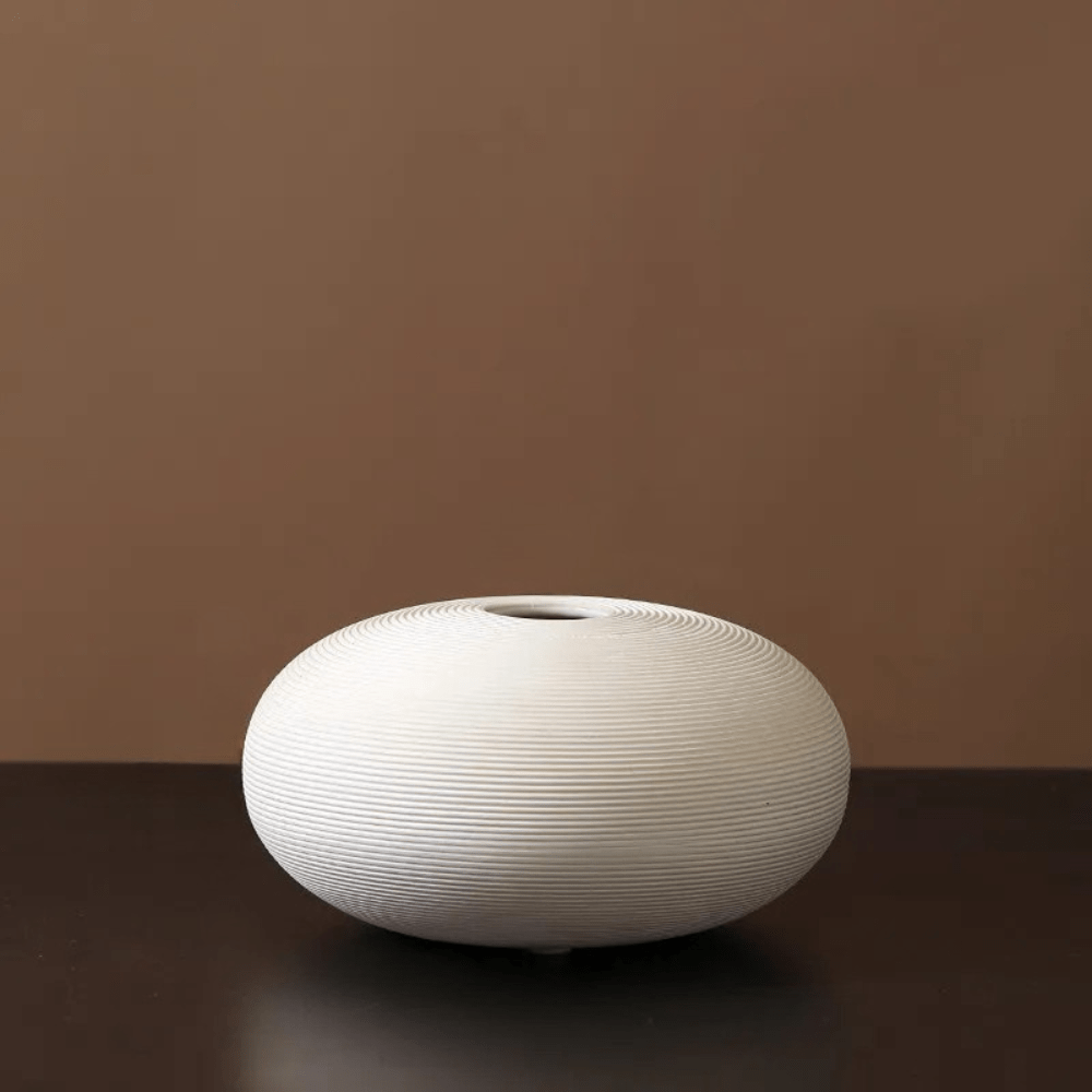 Vionara - Vase en céramique mate minimaliste – style scandinave | Vionara