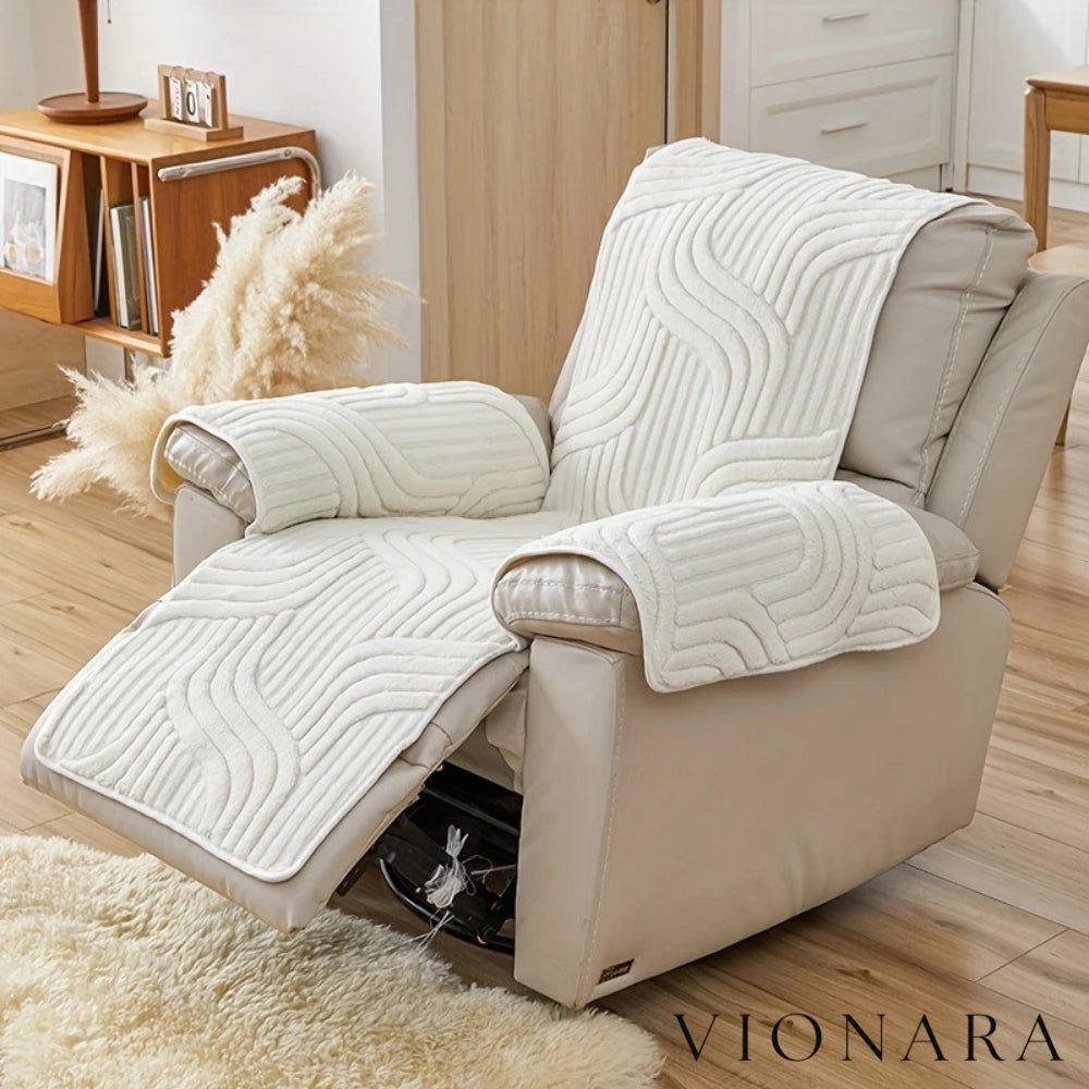 Vionara - Housse de fauteuil inclinable en microfibre épaisse | Vionara