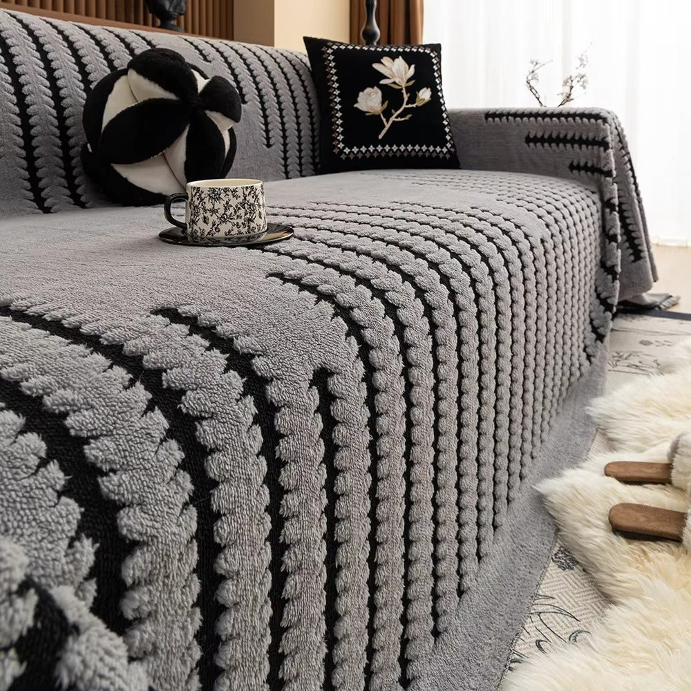 Vionara - Housse de canapé matelassée en microfibre texturée | Vionara