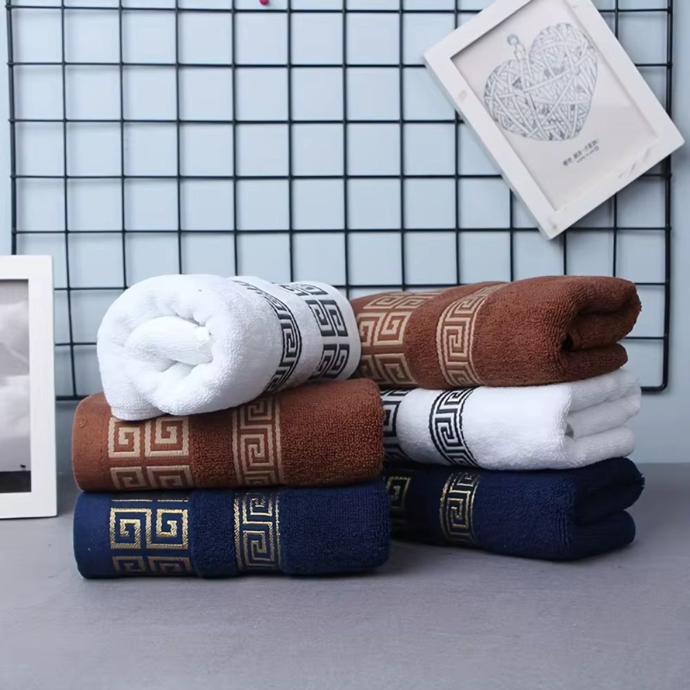 Vionara - Lot de serviettes en coton éponge absorbant | Vionara