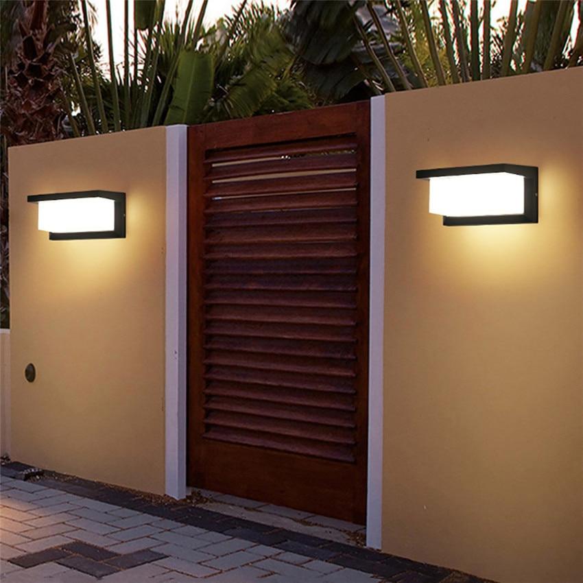 Vionara - Applique murale extérieure moderne en aluminium | Vionara