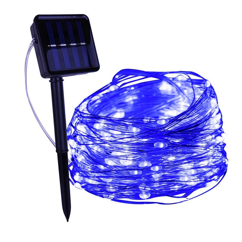 Vionara - Guirlande lumineuse solaire en cuivre étanche | Vionara