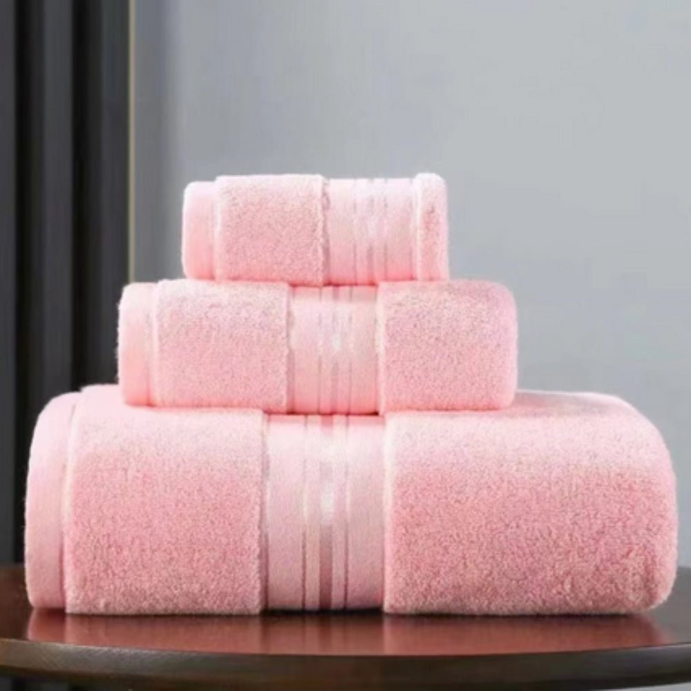 Vionara - Serviette de bain en coton égyptien – Lot doux et absorbant | Vionara