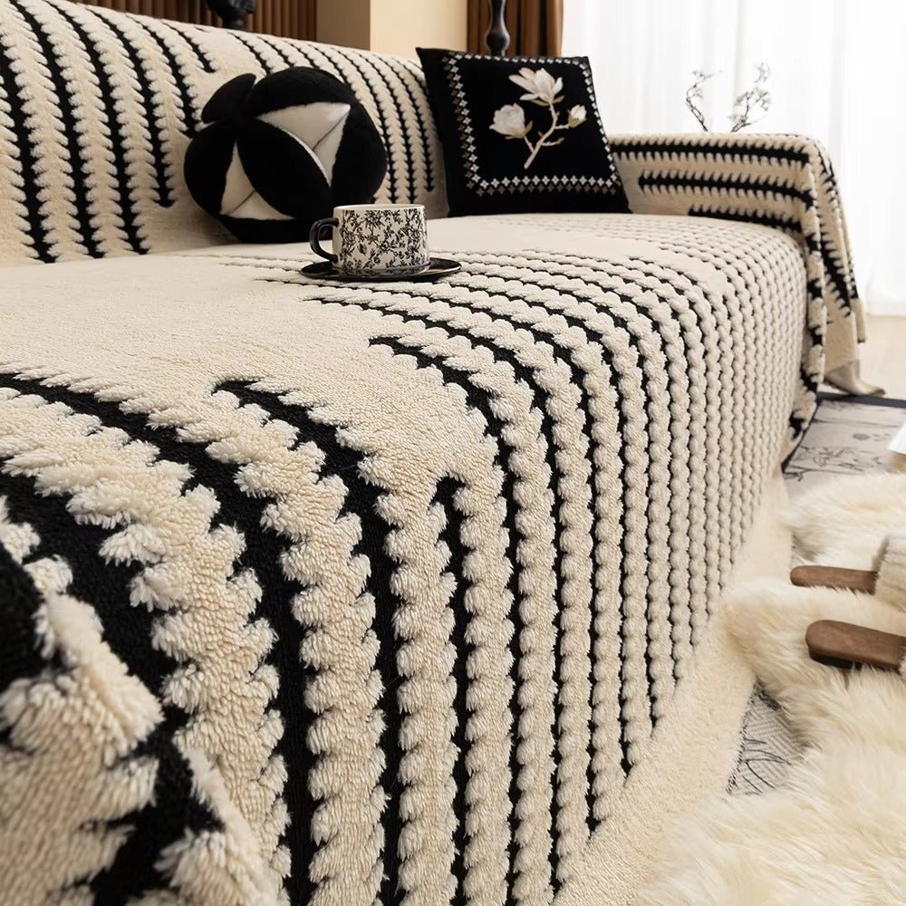 Vionara - Housse de canapé matelassée en microfibre texturée | Vionara