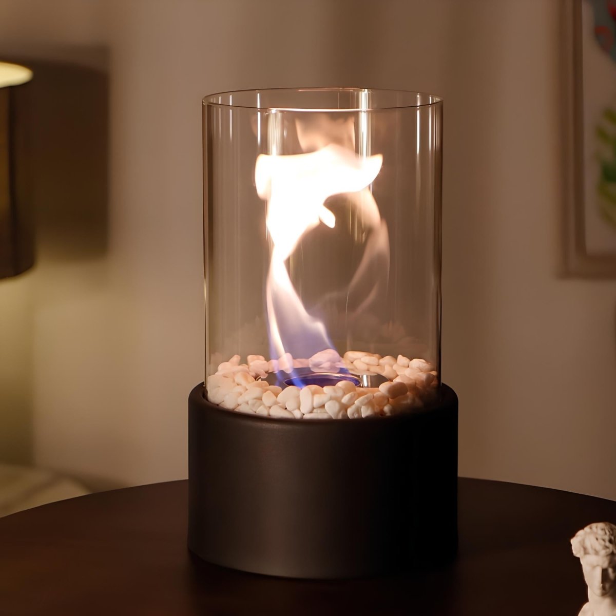 Vionara - Lampe à huile en métal et verre | Vionara
