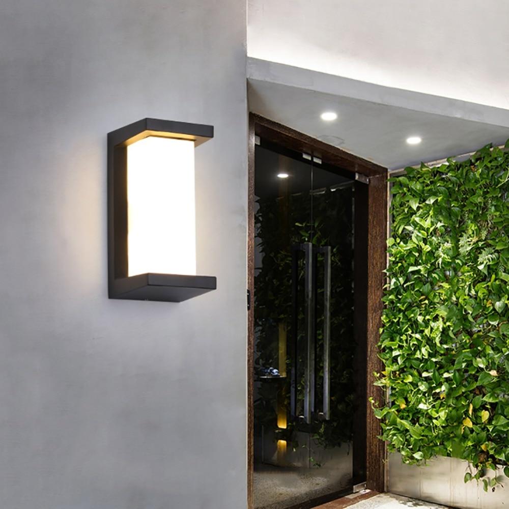 Vionara - Applique murale extérieure moderne en aluminium | Vionara