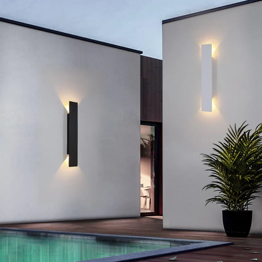 Vionara - Applique murale d’extérieur en aluminium étanche | Vionara