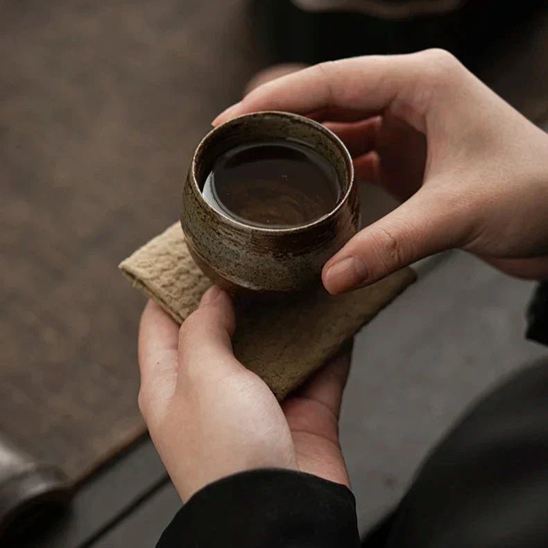 Vionara - Tasses à espresso en céramique artisanale émaillée | Vionara
