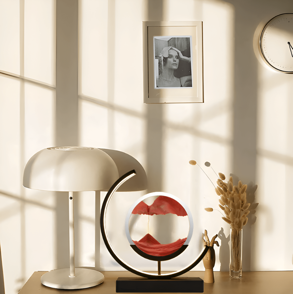 Vionara - Lampe à sable LED avec commande à distance et intensité réglable | Vionara