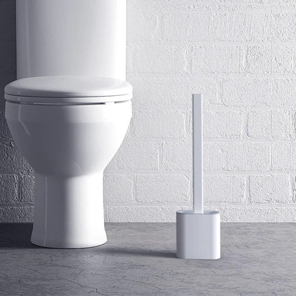 Vionara - Brosse WC silicone antibactérien murale | Vionara