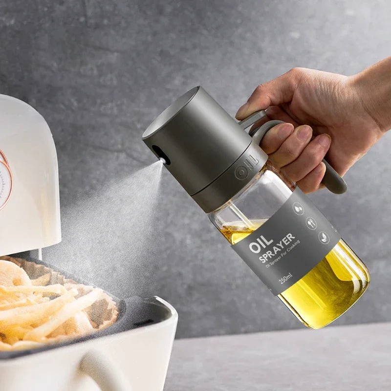 Vionara - Spray à huile en verre borosilicaté 250 ml, design épuré | Vionara