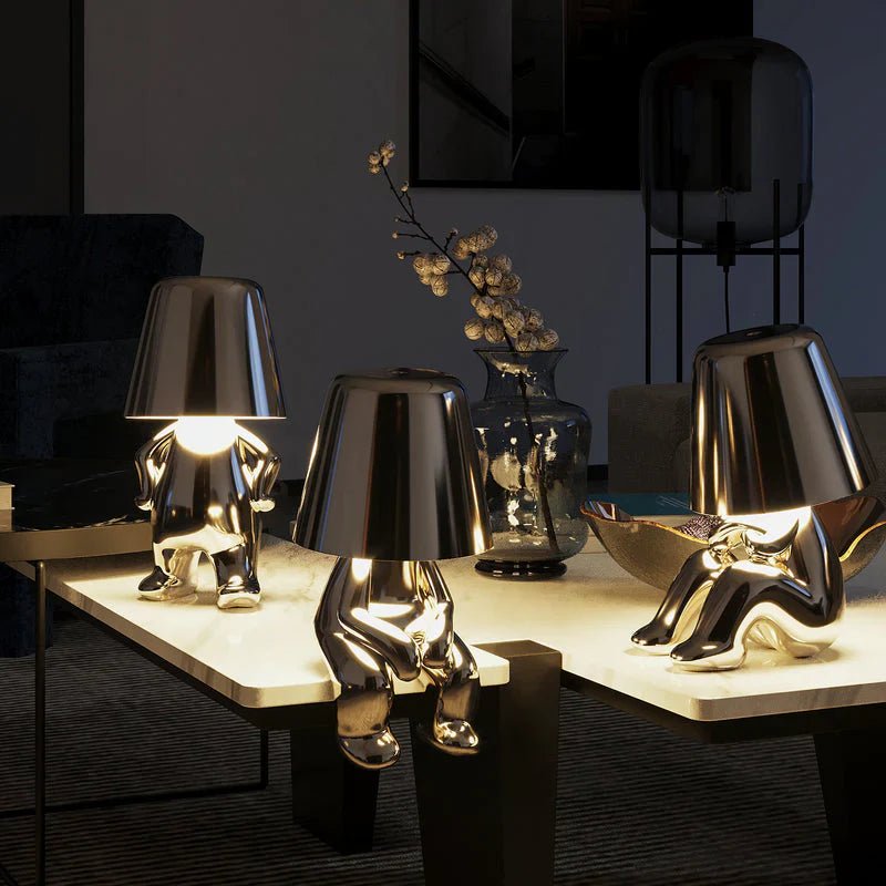 Vionara - Lampe de table en résine colorée | Vionara