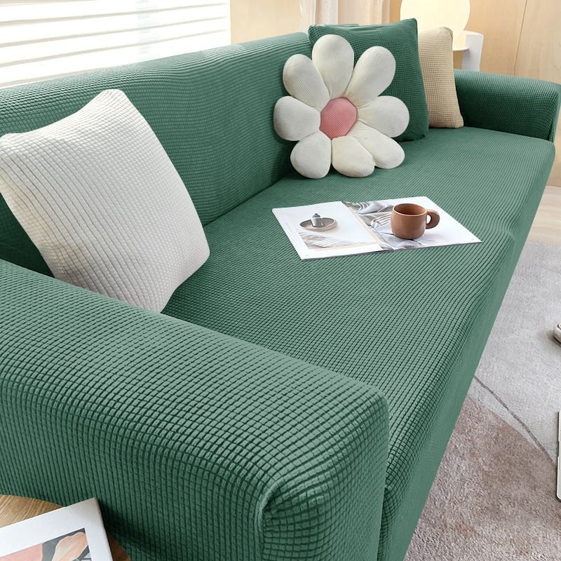 Vionara - Housse de canapé extensible en tissu texturé | Vionara