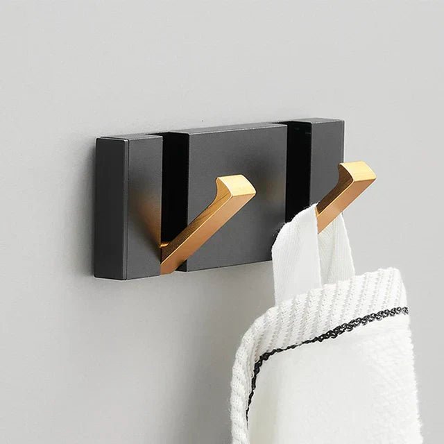 Vionara - Patère murale pliante en acier minimaliste | Vionara