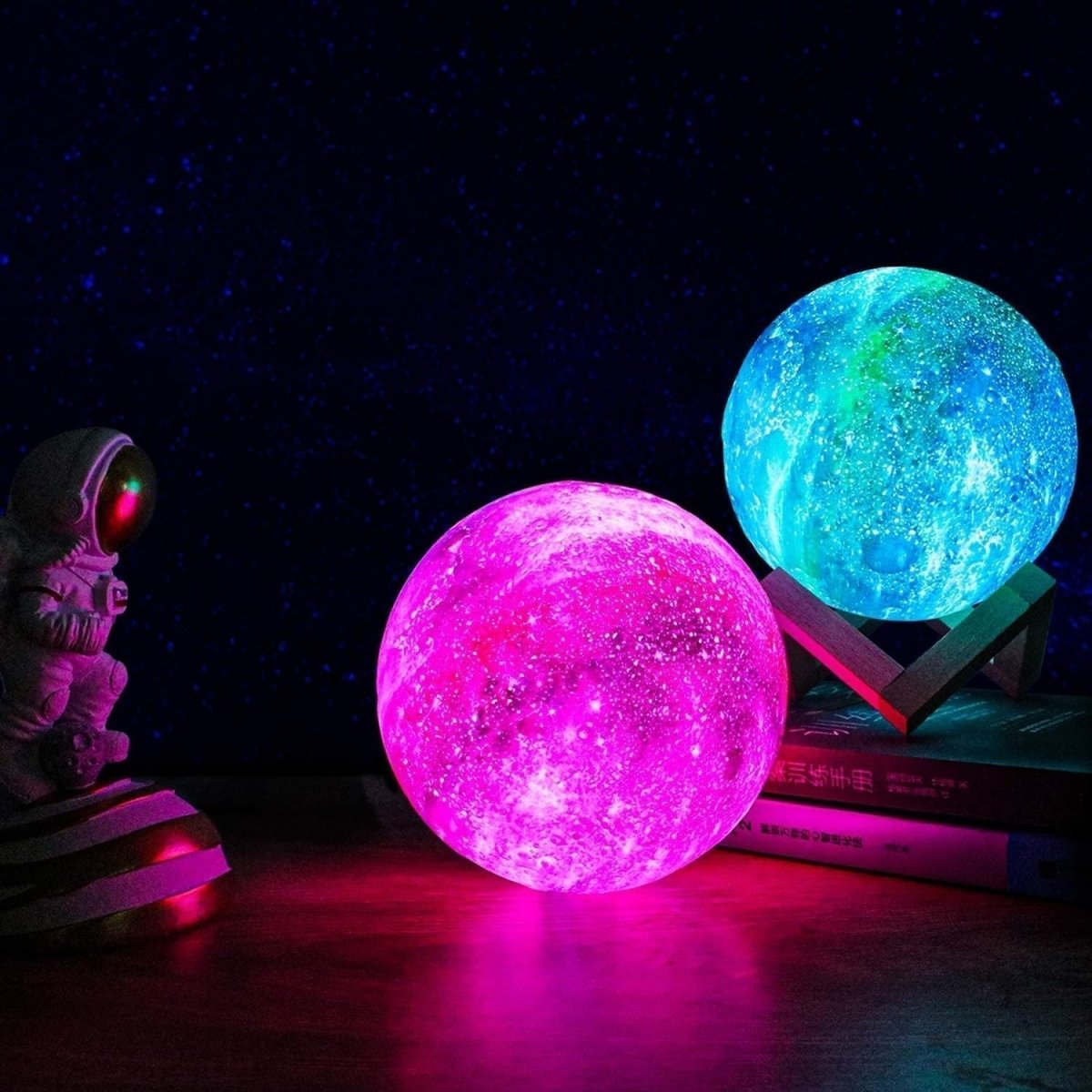 Vionara - Lampe de nuit LED avec ciel étoilé tactile | Vionara
