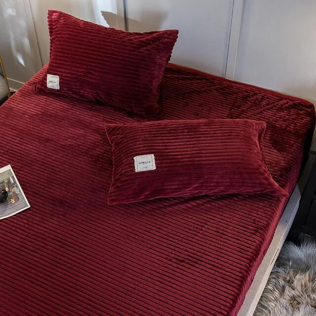 Vionara - Housse de couette en velours texturé – Toucher doux et chaleureux | Vionara