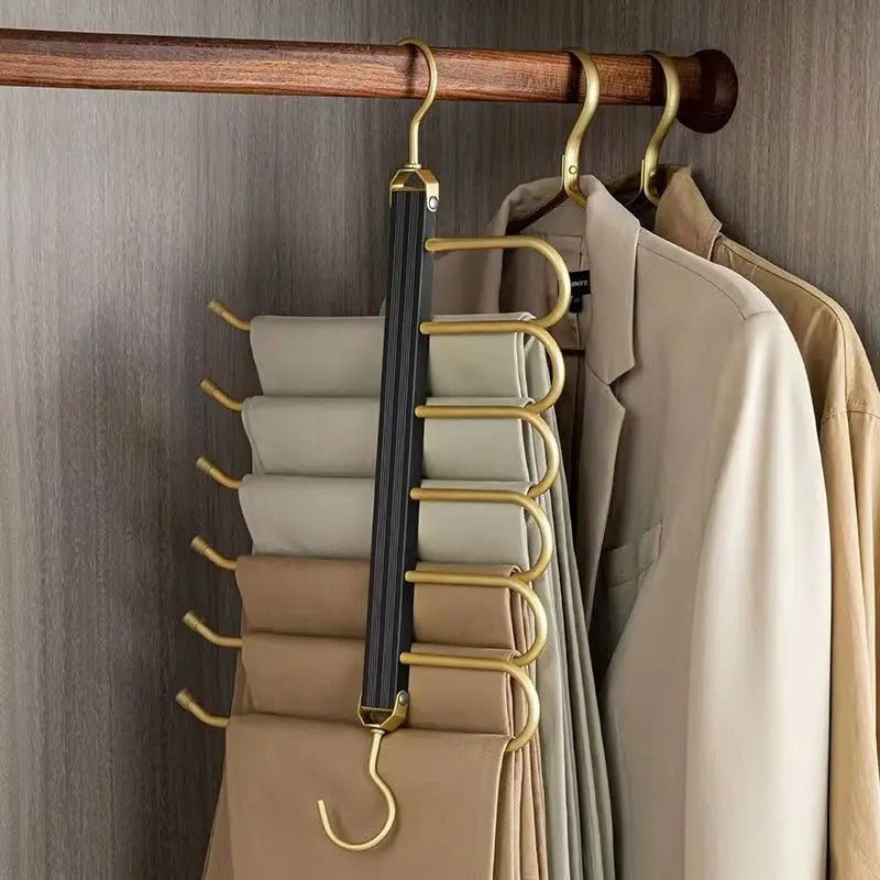 Vionara - Cintre à pantalons gain de place en aluminium | Vionara
